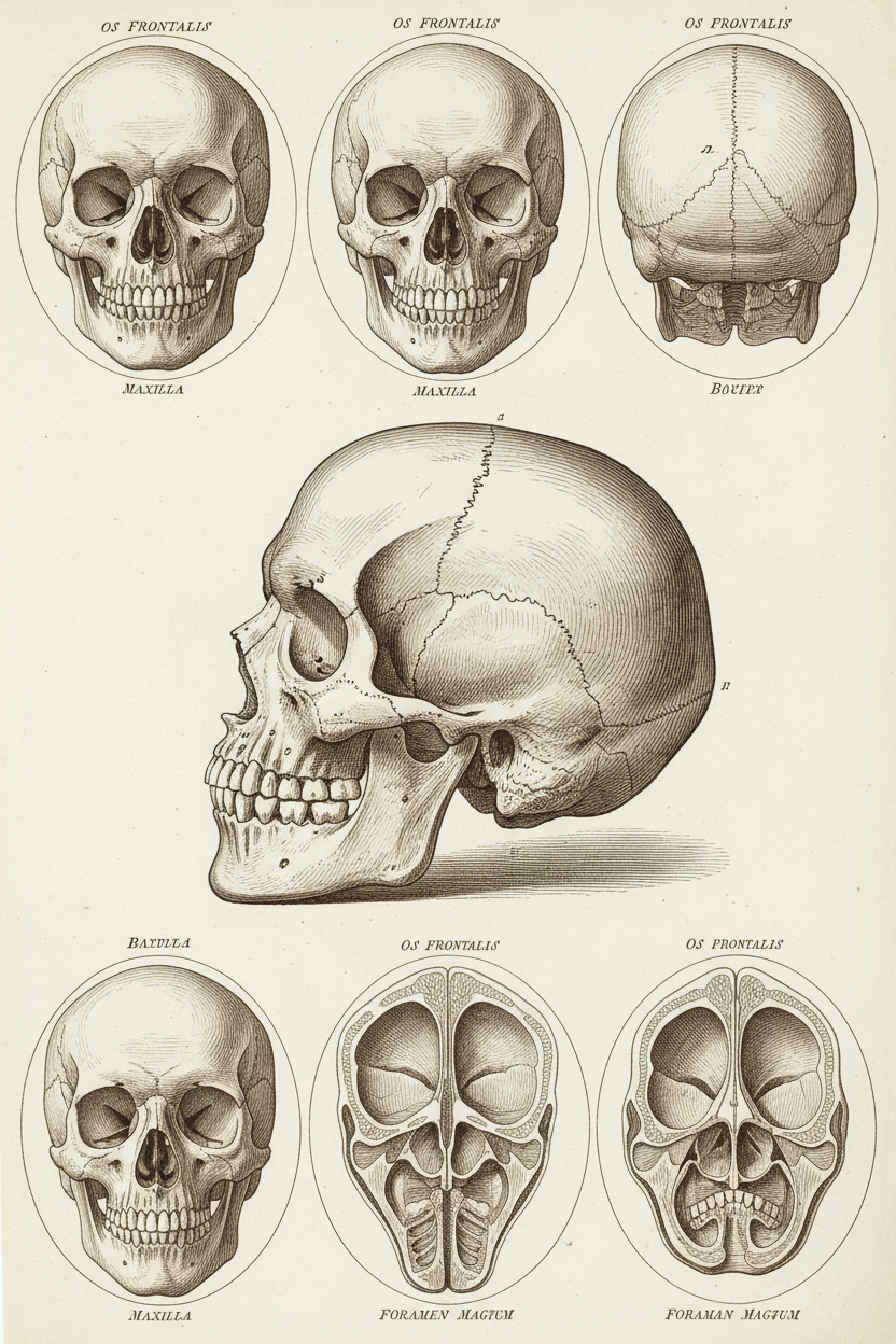 Anatomie Klassik – Schädel