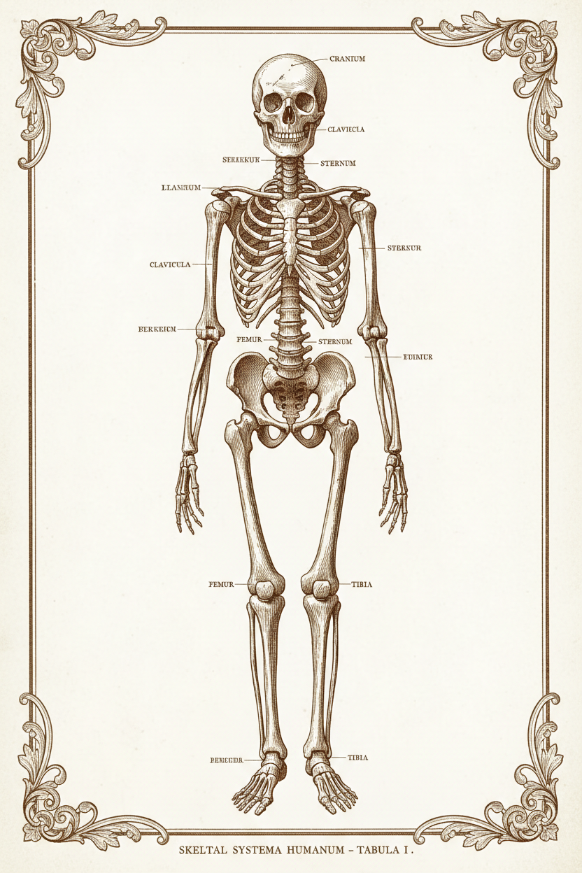 Anatomie Klassik – Skelett