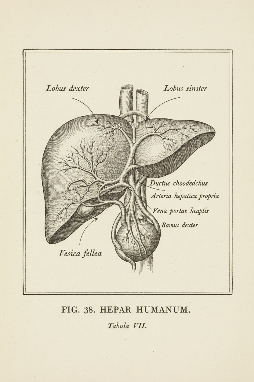 Anatomie Organe – Leber