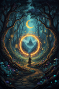 Fantasy Collage Poster