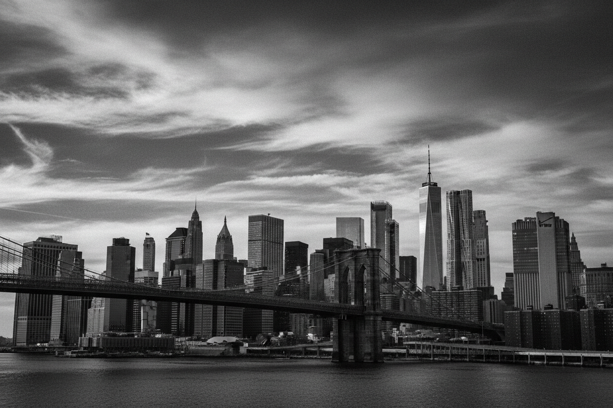 New York, USA, digitaler Download, KI