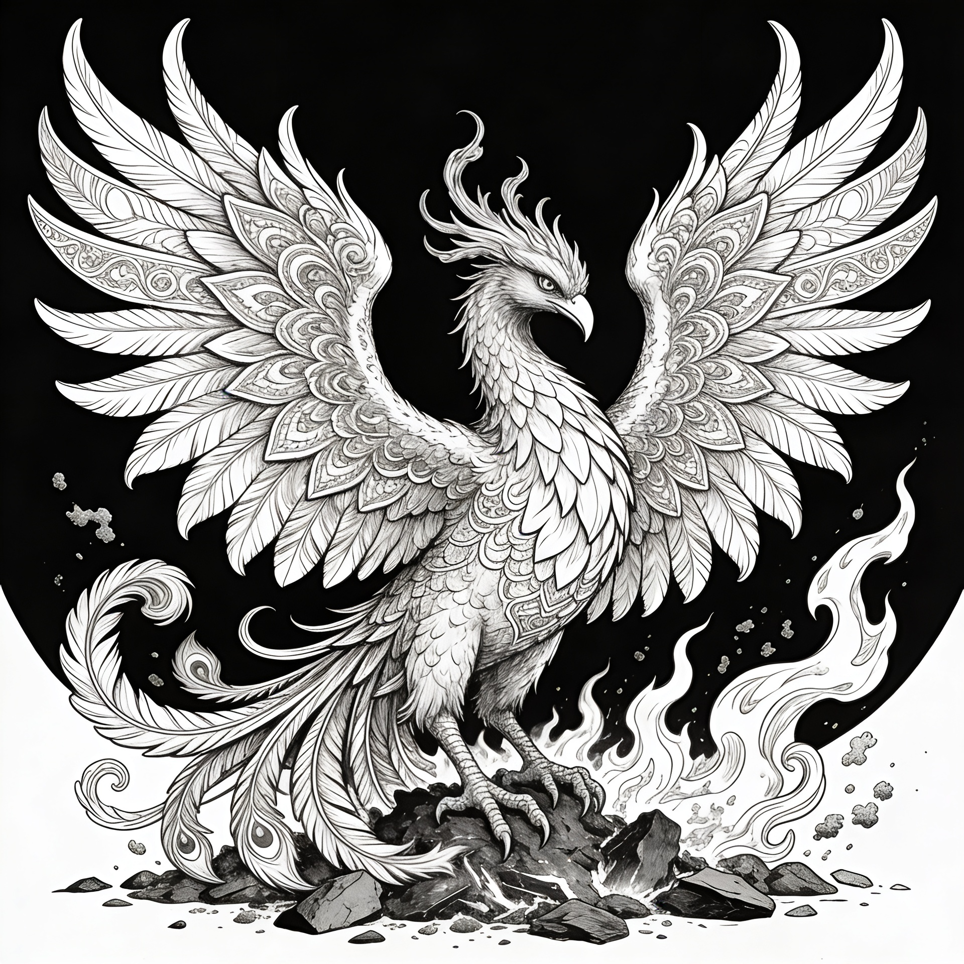 Ausmalbilder für Erwachsene – Fantasy Bundle (20 Bilder)